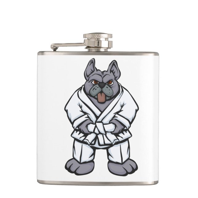 Cantil Bulldog jiu jitsu | escolher cor de fundo (Frente)