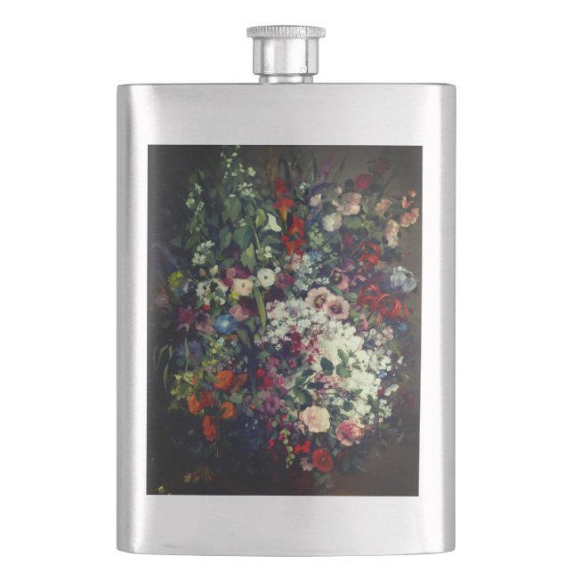 Cantil Buquê bonito de Flores em um Vaso (Frente)