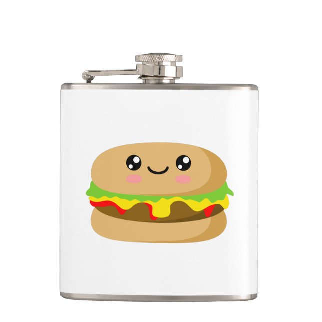 Cantil Burger Kawaii bonito. (Frente)