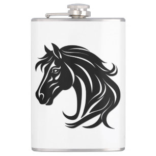 Cantil Cabeça de Cavalo Preto Magnífico