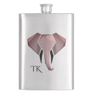 Cantil Cabeça de Elefante Geométrica do Monograma