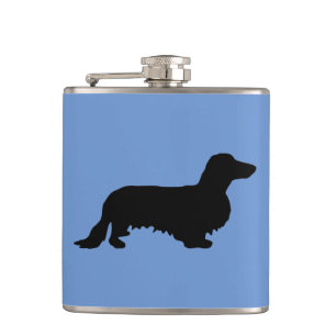 Cantil Cabelo Longo Dachshund - Silhouette 1