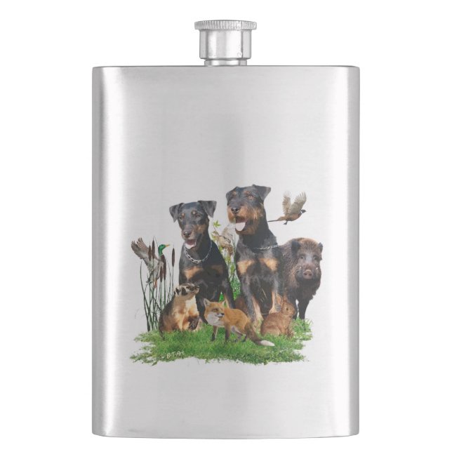 Cantil Caça alemã Terrier (Jagdterrier) (Frente)