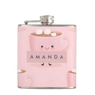 Cantil Cacau Quente Cugado Personalizado com Marshmallow