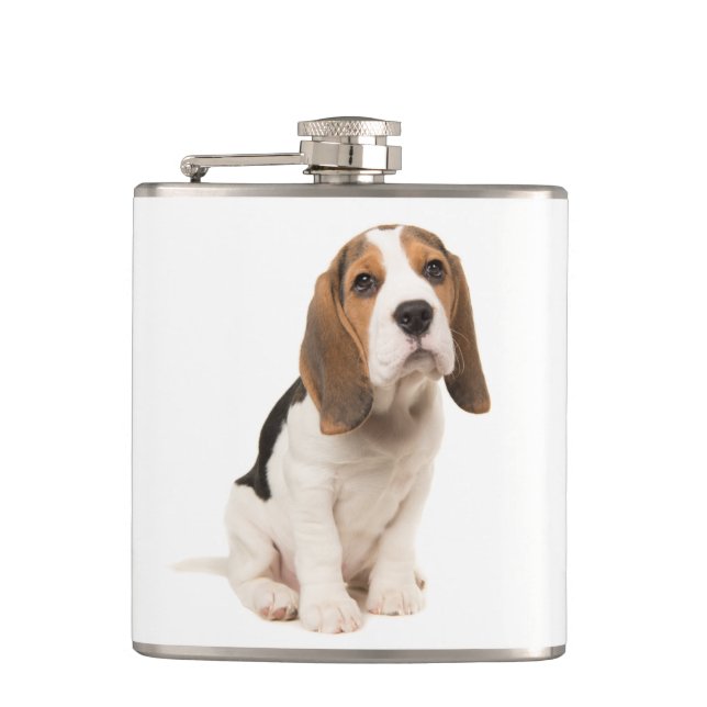 Cantil Cachorrinho Beagle Azul Céu Amor (Frente)