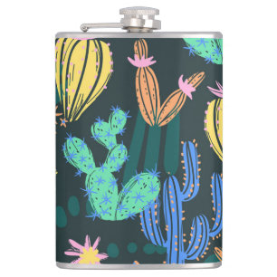 Cantil Cacto desenhado à mão: Scandinavo sem soldadura.