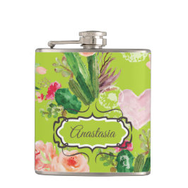 Cantil Cactus Pastel Personalizado