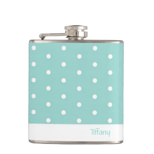 Cantil Caixa de Joias Azul de Ovo de Robin com bolinhas