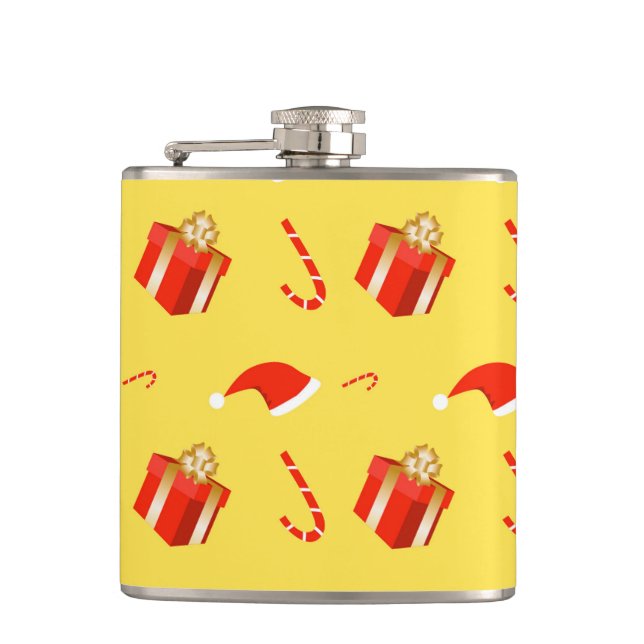 Cantil Caixa de presentes de Natal Cana de chocolate (Frente)