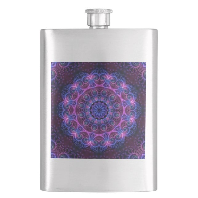 Cantil Caleidoscópio Apofise Mandala Corações (Frente)