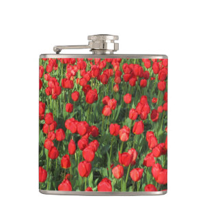 Cantil Cama de Tulipas Vermelhas 02