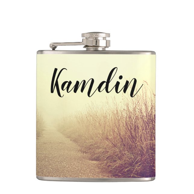 Cantil Caminho de Caminho do Sol Personalizado Flask Sunr (Frente)