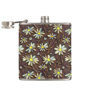 Cantil Camomilos florescentes - design de padrão floral m