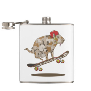 Cantil Camouflage Capybara Skateboard