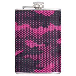Cantil Camouflage hexagonal, fundo de textura militar