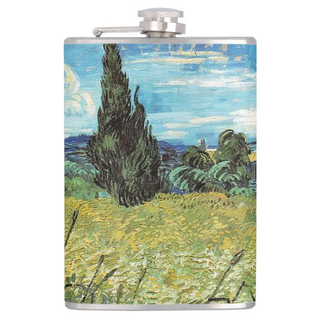 Cantil Campo de trigo verde Vincent van Gogh (Frente)