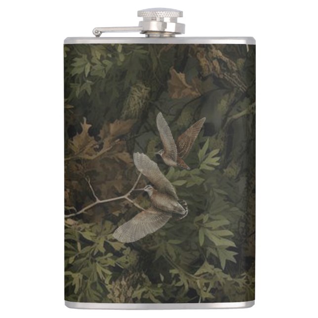 Cantil Camuflagem Florestal com Galinhola  (Frente)