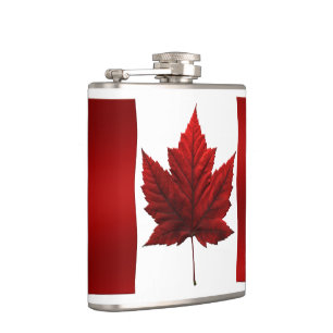 Cantil Canadá Souvenir Flask Canada Flag Flask