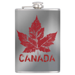 Cantil Canadá Souvenir Flask Custom Canada Beask