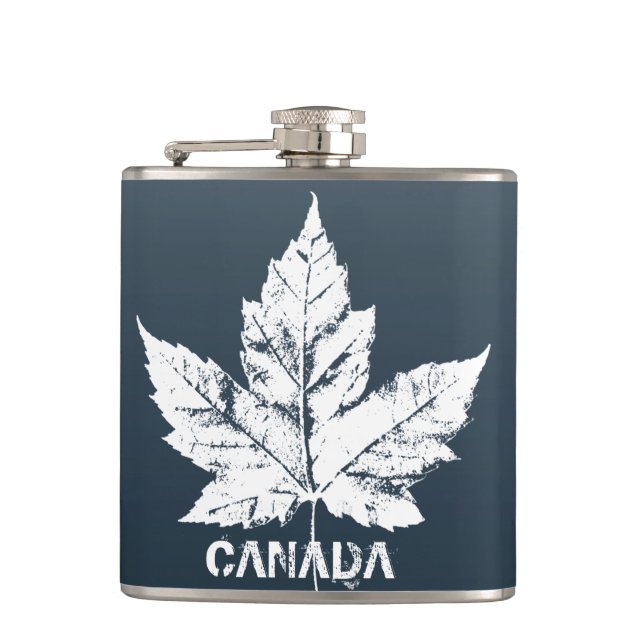 Cantil Canadá Souvenir Flask Custom Canada Beask (Frente)