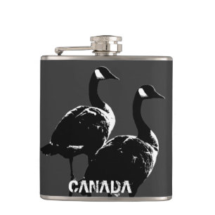 Cantil Canadá Souvenir Flask Custom Canada Goose Flask