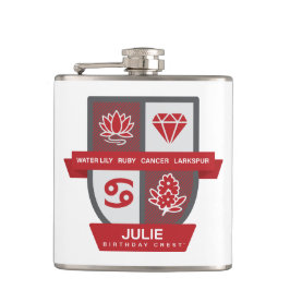 Cantil Cancer Birthday Crest™ for July 1-22