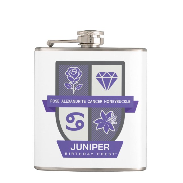 Cantil Cancer Birthday Crest™ for June 22-30 (Frente)