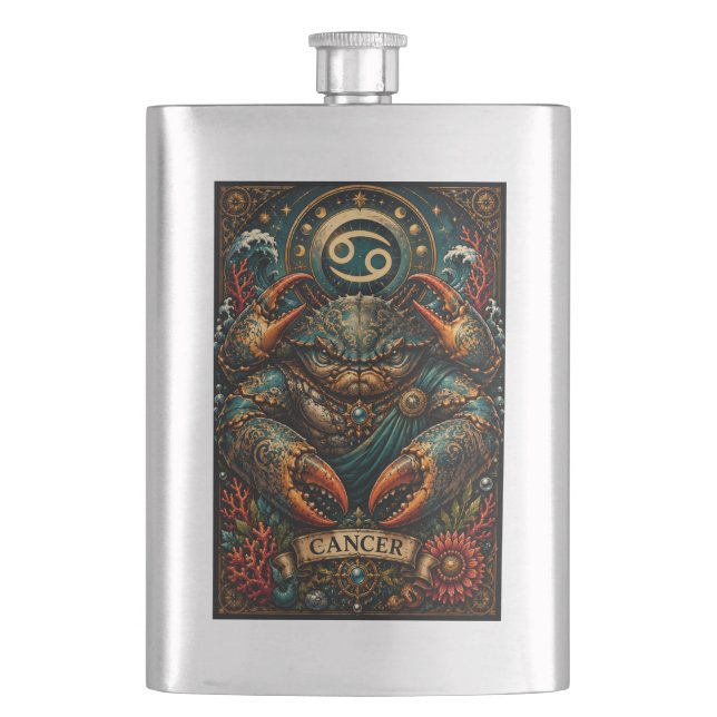 Cantil Câncer Masculino Celestial design Touro (Frente)