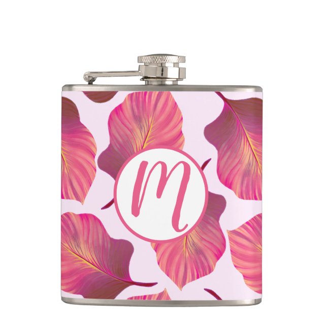 Cantil Canna Tropicanna sai de cor-de-rosa (Frente)