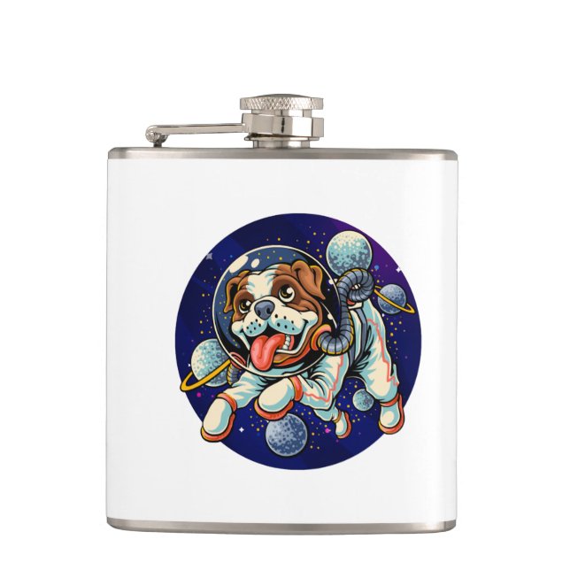 Cantil Cão Astronauta, cão espacial (Frente)