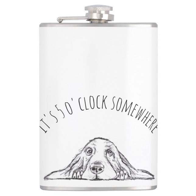 Cantil cão-caçador preto branco-cachorrinho (Frente)