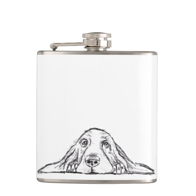 Cantil cão-caçador preto branco-cachorrinho (Frente)