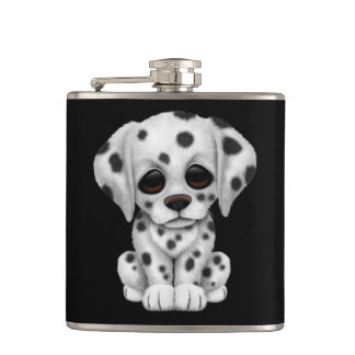 Cantil Cão de filhote de cachorro Dalmatian bonito no