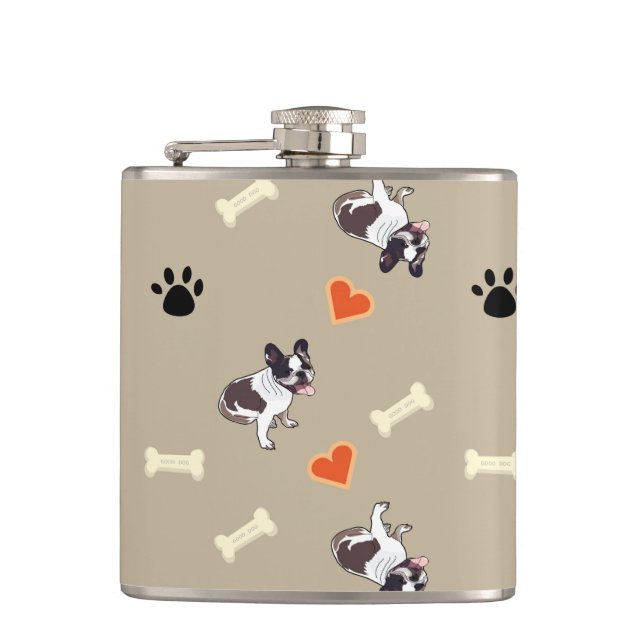 Cantil Cão-touro francês, padrões para cães e pata (Frente)