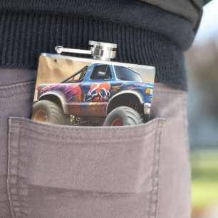 Cantil Caos nas Rodas: Monster Truck Smash Derby,