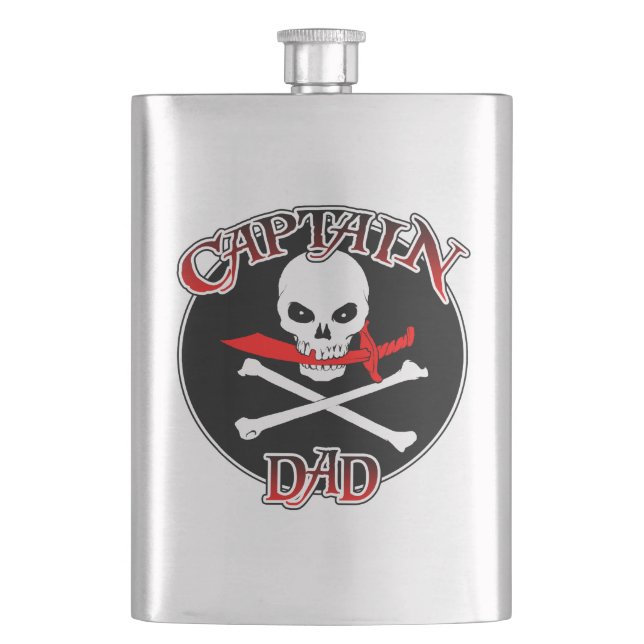Cantil Capitão Pai (Cutlass)Flask (Frente)