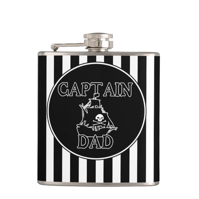 Cantil Capitão Pai Flask (Frente)