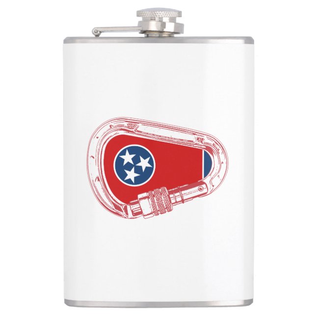 Cantil Carabineiro de subida da bandeira do Tennessee (Frente)