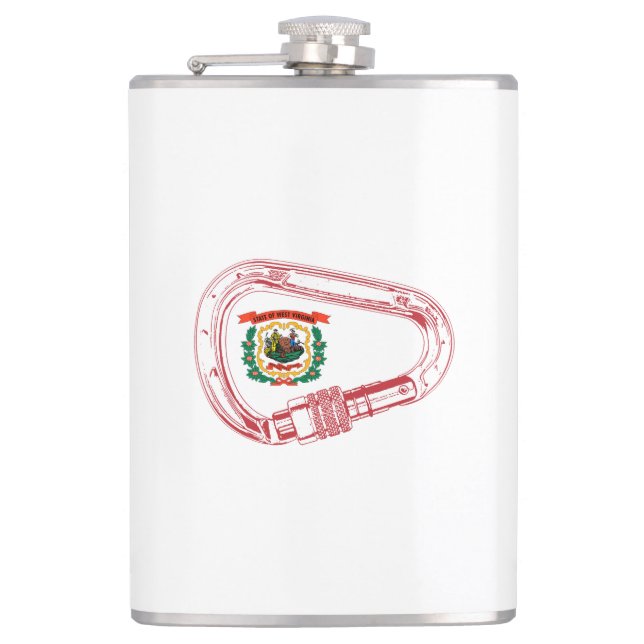 Cantil Carabineiro de subida de bandeira da Virgínia Ocid (Frente)