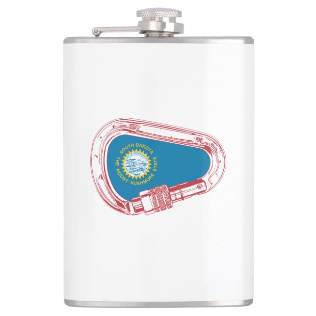 Cantil Carabineiro de subida de bandeira de Dakota do Sul (Frente)