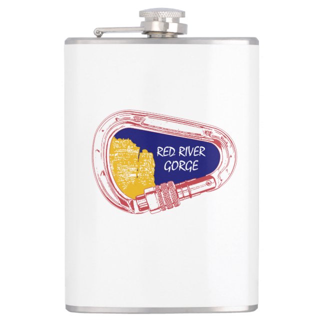 Cantil Carabineiro de subida do desfiladeiro vermelho (Frente)