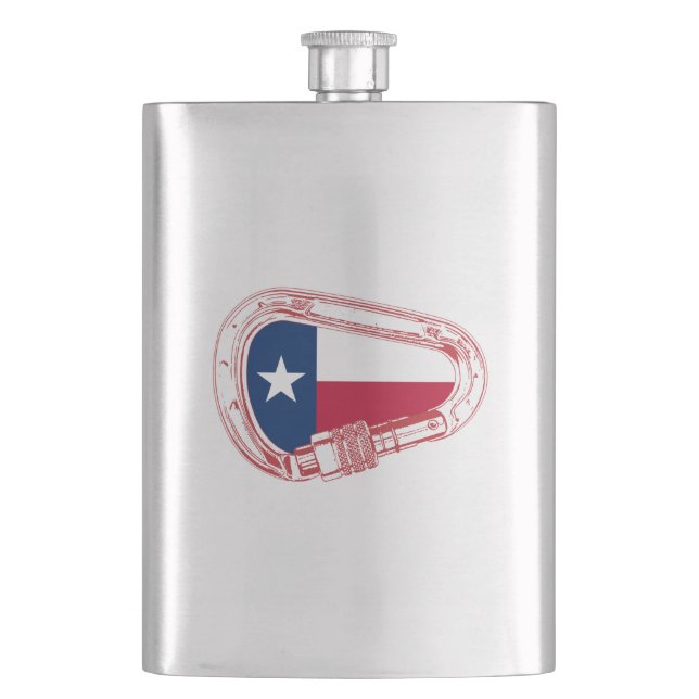 Cantil Carabineiro de subida do Texas Flag (Frente)