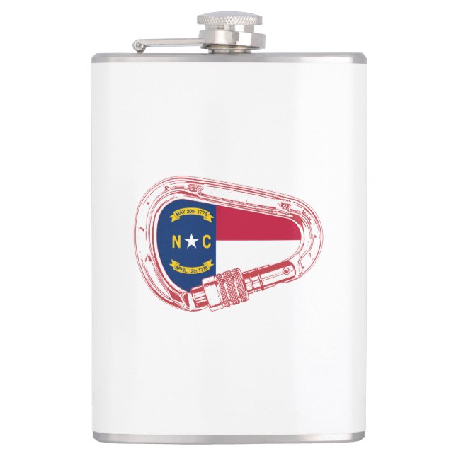 Cantil Carabineiro de trepagem de bandeira da Carolina do (Frente)