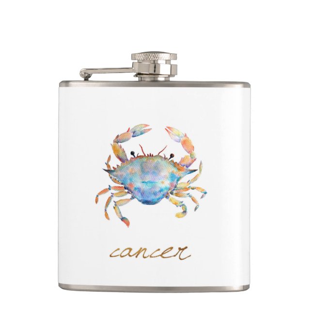 Cantil Caranguejo do cancer da aguarela (Frente)