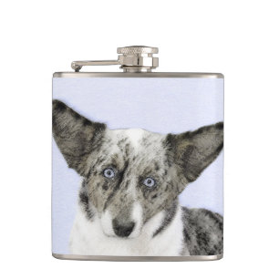 Cantil Cardigan Welsh Corgi - Pintura Original para Cacho