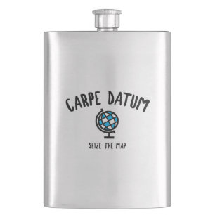 Cantil Carpe Datum Agarrar O Mapa