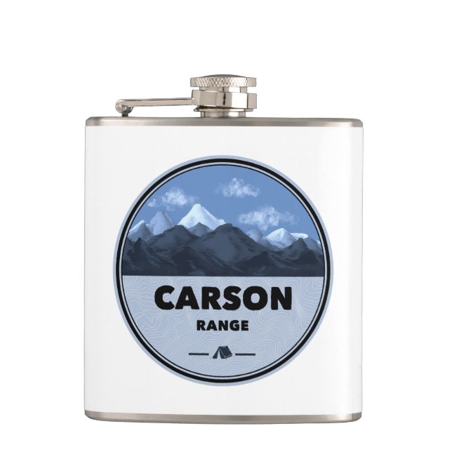 Cantil Carson Range Califórnia Nevada Acampamento (Frente)