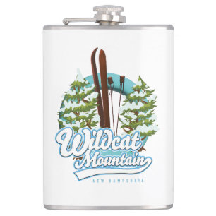 Cantil Cartaz de esqui do Monte Wildcat New Hampshire Caf