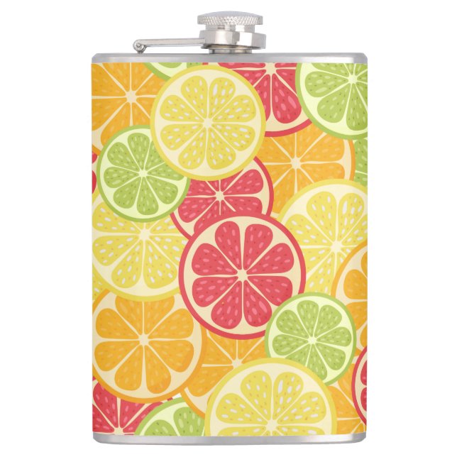 Cantil Cartoon Citrus Flask (Frente)