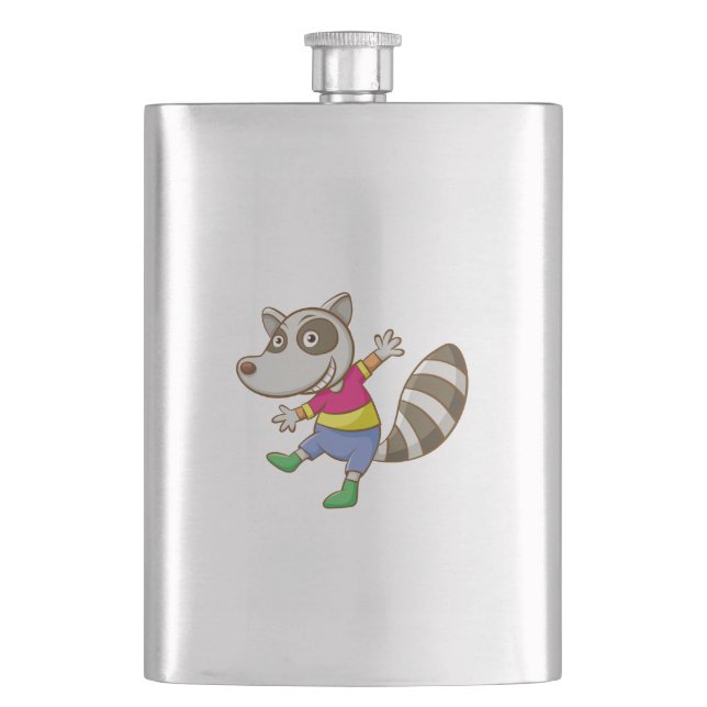 Cantil Cartoon Raccoon (Frente)